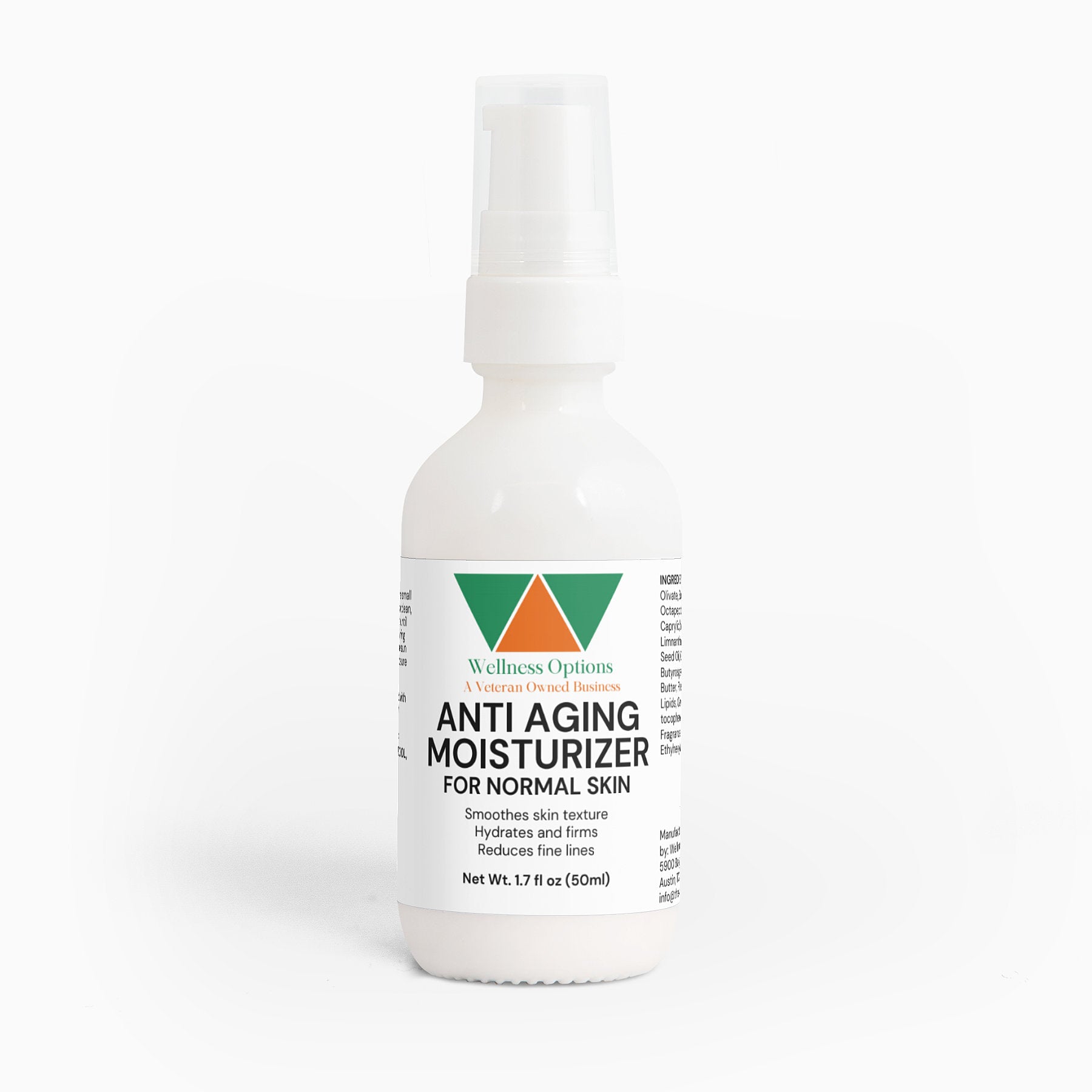 Wellness Options Anti Aging Moisturizer for Normal Skin